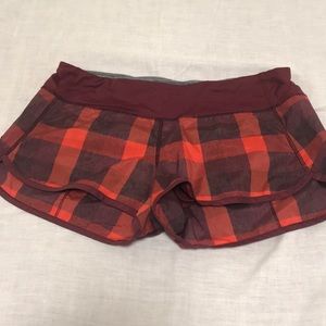 Lululemon shorts size 8
